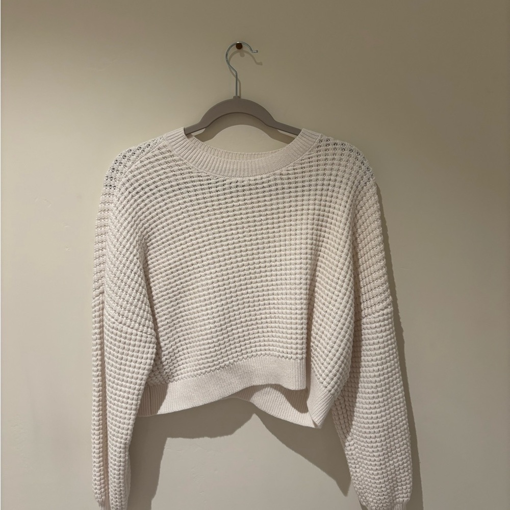 Cozy Cream Knit Sweater